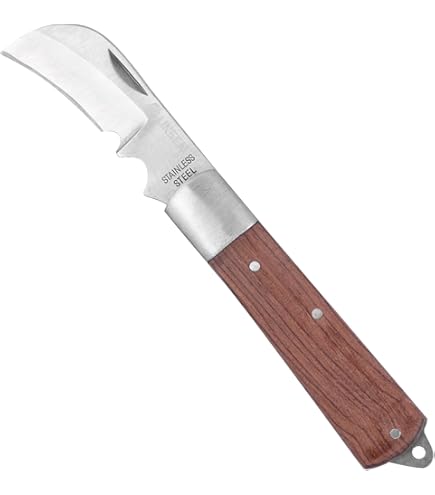 Amazon.com : Zenport K106 Grafting and Budding Folding Knife, Dual